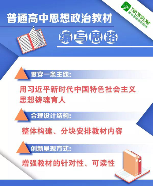 教育部：普通高中三科统编教材有变！今年9月将在部分省市投入使用